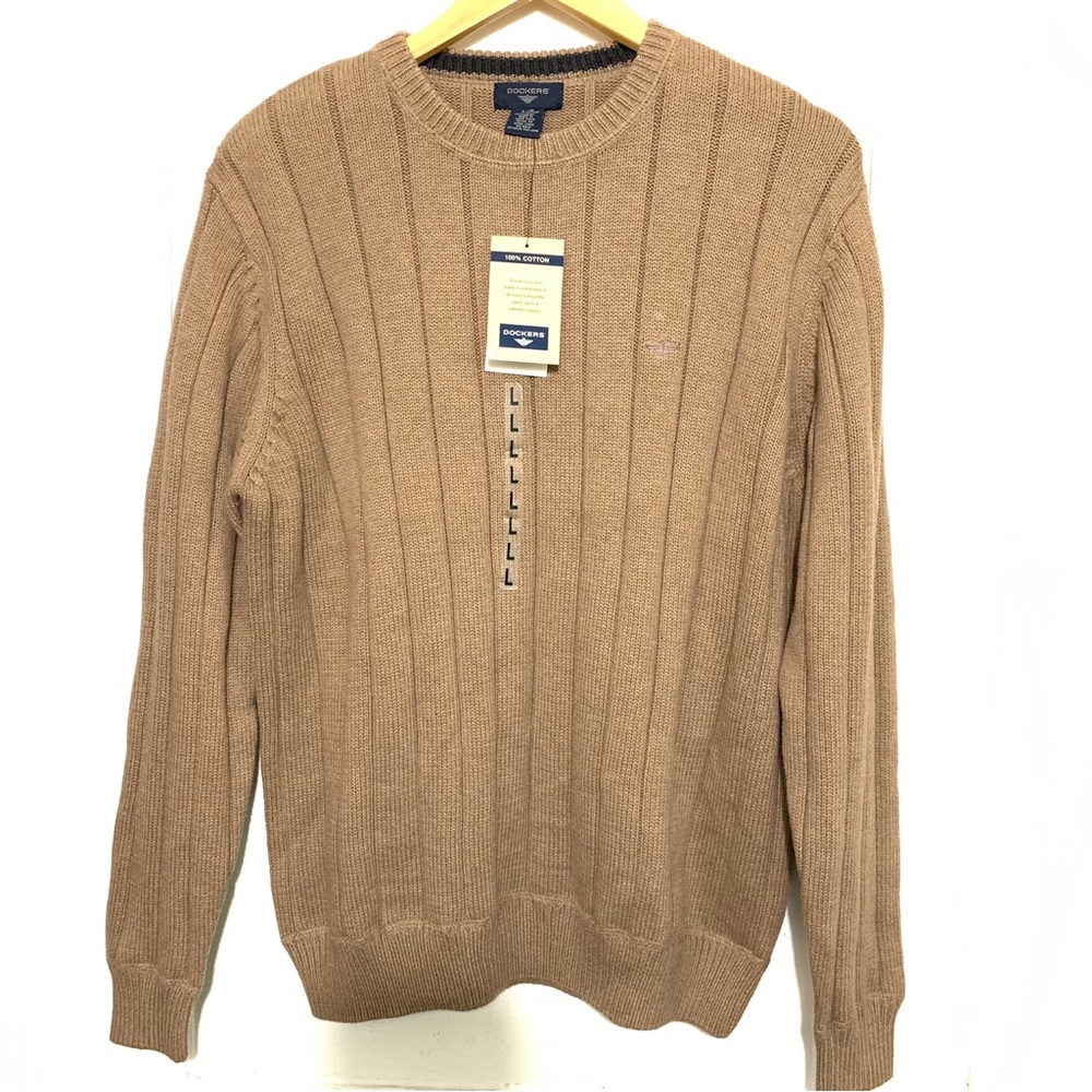 Men’s Dockers Sweater Sz Large NWT